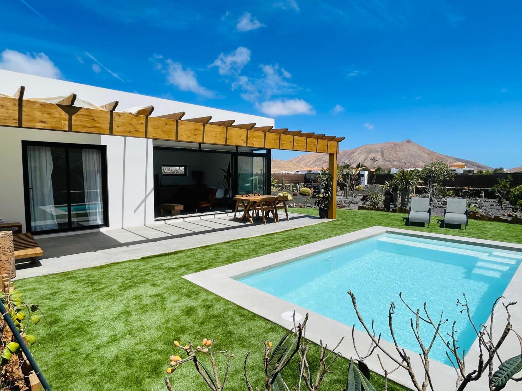 Bungalow + Piscina Independiente La Oliva Exterior foto