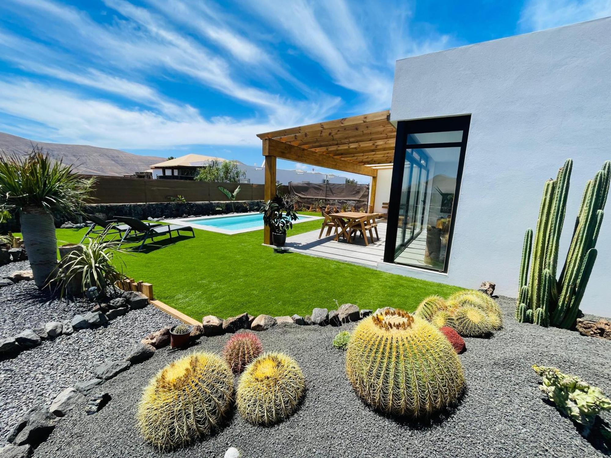Bungalow + Piscina Independiente La Oliva Exterior foto
